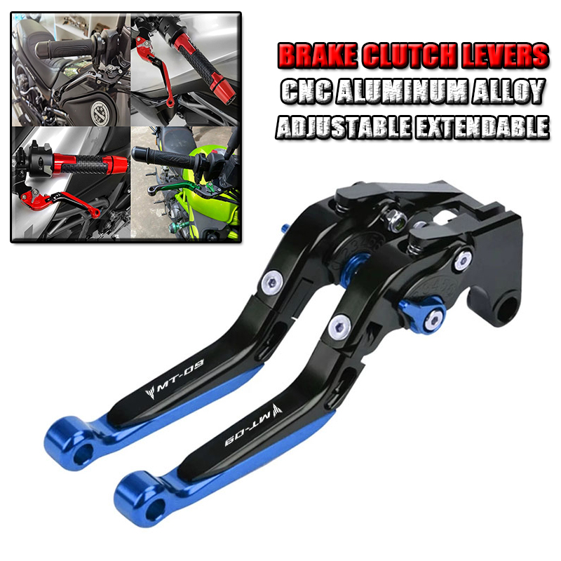 Cnc Aluminum Adjustable Brake Clutch Levers - ヤマハ MT-09 MT09 MT mt 09