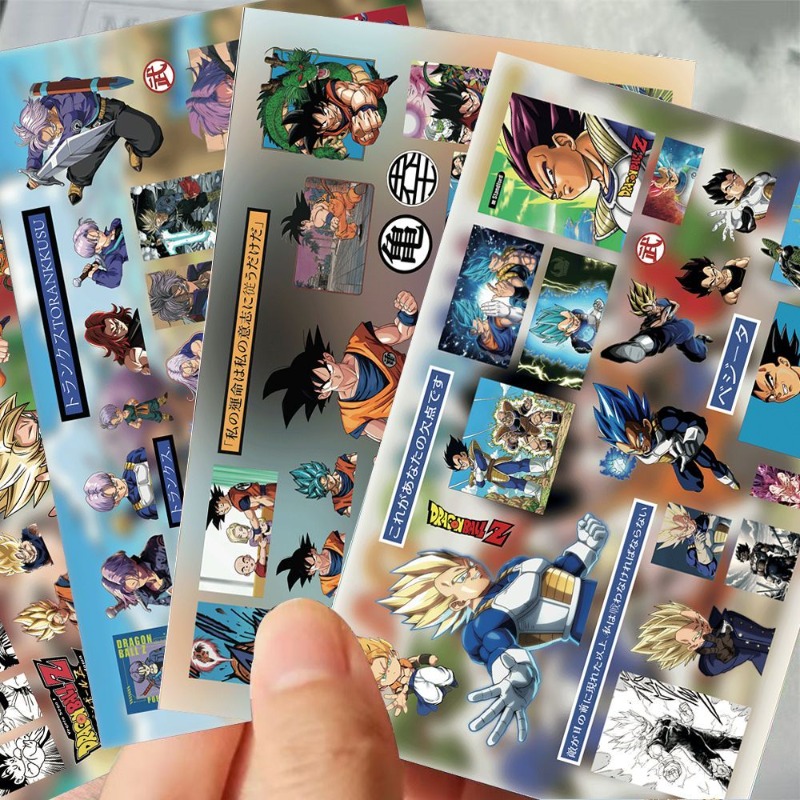 新作ドラゴンボール 孫悟空 カカロット 8枚セット ステッカ - Atv Parts のレビューと価格