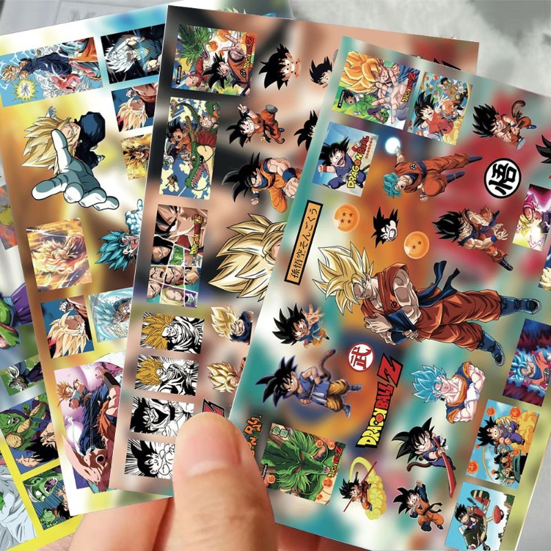 新作ドラゴンボール 孫悟空 カカロット 8枚セット ステッカ - Atv Parts のレビューと価格