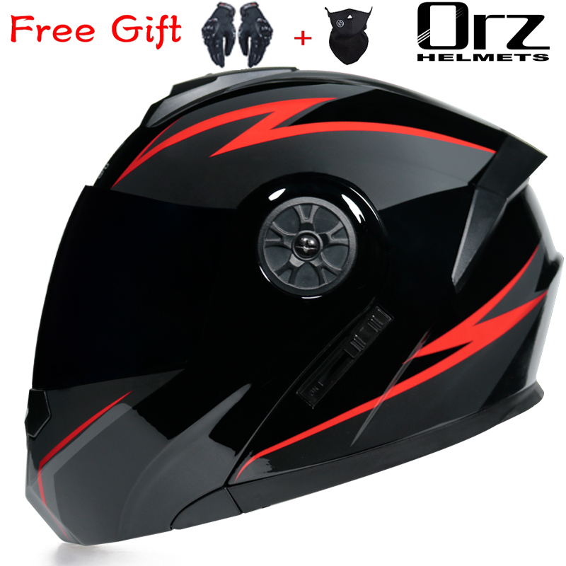 ORZ-161 最新DOT規格適合安全モジュラーフリップアッ - Modular Flip Up Motorcycle Helmet Dot Approved のレビューと価格
