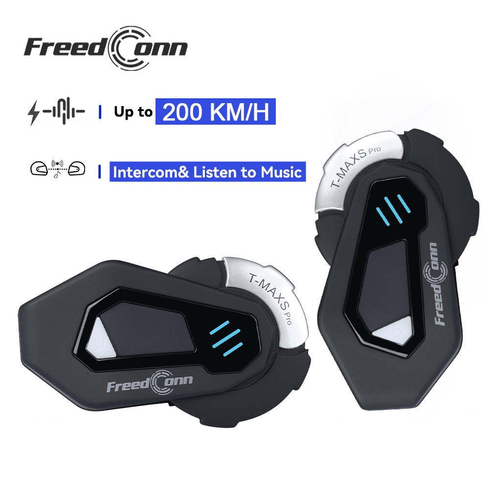 FreedConn T MAX S PRO バイク用インター - Full Face Motorcycle Helmet With Bluetooth のレビューと価格