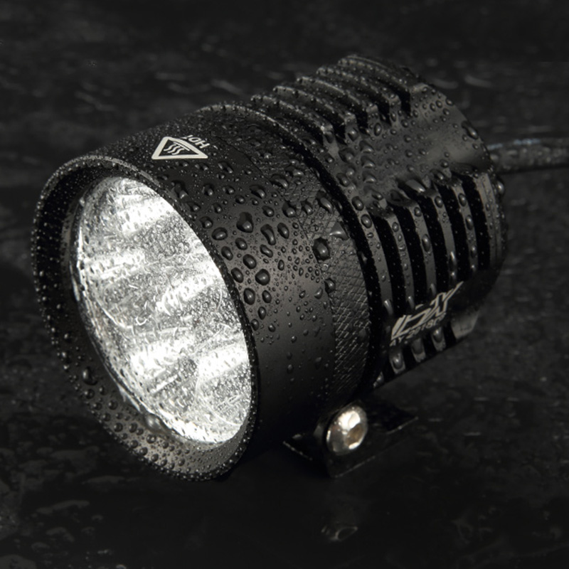 Ledモーターサイクル補助フォグランプ,取り付け,運転,ユニ - Universal Motorcycle Led Headlight Projector のレビューと価格